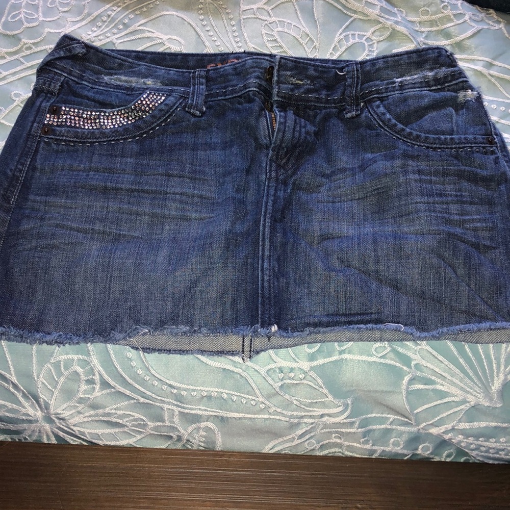 Express Jean Skirt Size 6 Worn Once